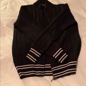 Authentic Loro Piana zip up sweater